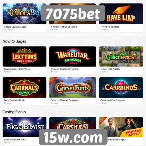 Comparativo de jogos disponíveis no 7075bet